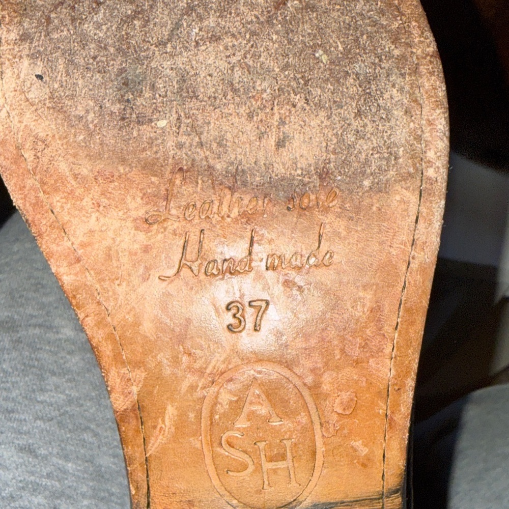 ASH Women’s Leather Western Boots37 fits like a 6 - Picture 4 of 11